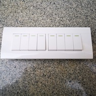 118 Type Eight-Position Doorbell Switch Eight-Position 8-Position Eight-Open Doorbell Switch Push