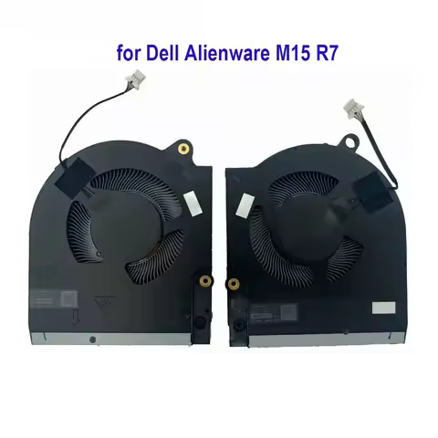 CPU GPU Fan For Dell For Alienware M15 R7 M15R7 ALWM15-R2763QB Gaming Laptop Cooling VGA Fans EG7507