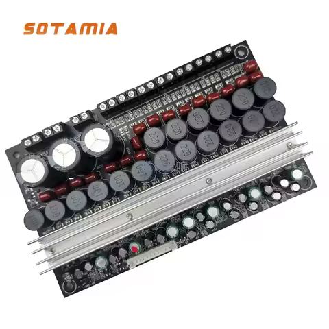 SOTAMIA 7.2 Audio Amplifier Board 50Wx4+100Wx2 TPA3116 Sound Amplificador Two Bass Output DC24V Powe