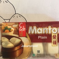 MANTAU EDO PLAIN/COKLAT/BAKPAO DIMSUM/BAKPAO GORENG - Plain