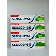 < Bundle of 4 > Sensodyne Toothpaste Herbal with Eucalyptus & Fennel Extracts, 100ML