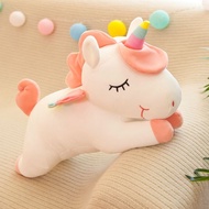 【UNICORN 30CM】Rainbow Unicorn Anak Patung Besar Unicorn Gift Plushie Pillow Boneka Hadiah kanak