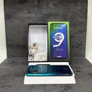 hp second infinix hot 9 ram 4/128gb full set