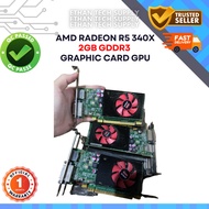 🇲🇾【CHEAPEST】AMD Radeon R5 340X 2GB GDDR3 Graphics Card Gaming GPU | DP + DVI | Used GPU Malaysia