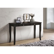 Dhome  Solid Wood 4 Feet Console Table with 2 Drawer / Writing Table (Cappucino)