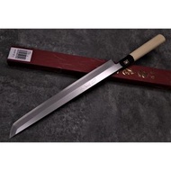 🇯🇵🔥堺實光【銀三鋼 先丸 300mm】💓 可訂製刀鞘 💓 實光刃物 💓 日本高級廚刀 Jikko