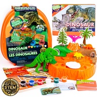 The Young Scientists Club Dinosaur Adventure Pack by Horizon Group USA, STEM Kit, 16 Educational Act