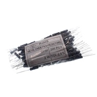 20pcs 2W Carbon Film Resistor 5% 0.75 R 0.82 R 0.91 R 1.2M 1.5M 2M 3M
