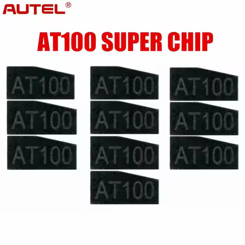 Autel AT100 Universal Super Ceramics Transponder Chip Add Smart Key Work with KM100 IM508 and IM608 