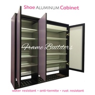 Shoe Cabinet/Shoe Storage Cabinet Aluminum/Car Porch Storage/Outdoor Storage/Wall Mounted Shoe Cabinet/Kabinet Kasut