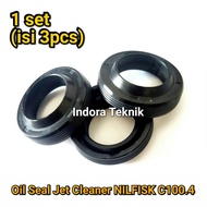 Oil Seal Jet Cleaner NILFISK C100.4 - Sil Oli Pressure Washer Spare Part 3 pcs