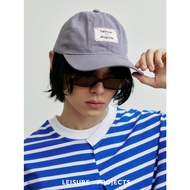 (Leisure Projects) Label Logo Cap. Cotton Hat With Embroidery "Leisure Projects"