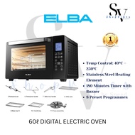 Elba 60L Digital Electric Oven EEO-J6091D(BK) (2000W)