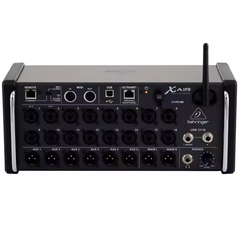 Behringer X Air XR18 Audio Mixer Console 18-channel Tablet-Controlled Digital Mixer