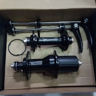 HUB FREEHUB LDCNC V BRAKE DEPAN BELAKANG LUBANG 32 H SUARA JANGKRIK NYARING