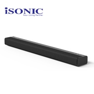 Isonic 2.1CH Fabric Mesh TV Soundbar with Built-in Subwoofer ISB-W80FM