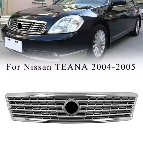 For Nissan TEANA J31Z 2004 2005 62310-9W000 car Middle front Grille mesh grilles ABS Chromed Front B