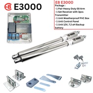 E8 E3000 Stainless Steel Super Heavy Duty Arm Auto Gate [Full Set]