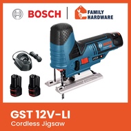 BOSCH GST 12V-LI Cordless Jigsaw SOLO GBA 12V 2.0Ah Li-ion Battery GAL 1210 CV GST12V-LI 06015A10L1 