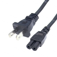 USA Nema 1-15P Polarized 2Pin Plug to IEC320 C7 Figure 8 Socket AC Power Lead Cord for samsung Phili