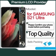 6.8'' AMOLED LCD Replacement for SAMSUNG S21 Ultra 5G Touch Screen SM-G998B, SM-G998B/DS, SM-G998U D