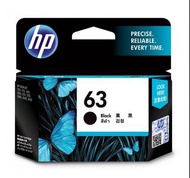 HP 63 黑色原廠墨盒 (F6U62AA)