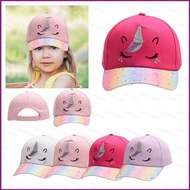YT2 Unicorn Hat embroidered baseball cap cute Girls baby kids YT2