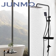 JUNMO SUS 304 Bathroom Shower Kit Single Cold Shower Set stainless steel shower set shower head