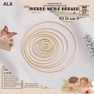 💖DIY Jewelry Making accessories💖[12mm-15mm] Color Retention 14K Gold Closed Ring diy Accessories Han