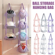 Ball Storage Hanging Bag Home Basketball Storage Basket Storage Artifact Rack Ball Rack D1i9