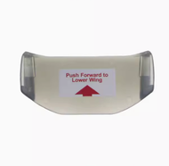 หมวกกันน็อคสปอยเลอร์สำหรับมอเตอร์ไซค์ RX7 RR5 RX-7X RX7X ARAI GP VZ-Ram