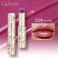 CATKIN Glossy Moisturizing Lip Balm, Lightweight Lip Care, Glossy Non-Sticky Lip Gloss, 3.4g, C09 Or
