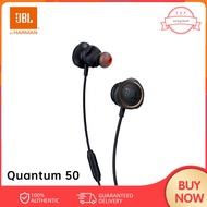 For JBL Quantum 50 Wired in-ear gaming headset with volume slider and mic mute