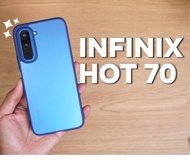 Infinix Hot 70 NFC 12+256 GB Gaming Processor Helio G100 Ultimate Kamera 50 MP (Pengganti 50i) (IMEI