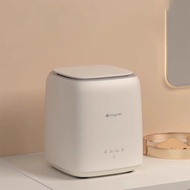 摩魚DW02杏黃全自動高溫煮洗脫一體內衣褲襪小波輪迷你洗衣機