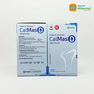 Promo Calmas D Botol Isi 30 Tablet / Vitamin D 400 Iu Dan Calcium 400