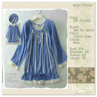 Mori Girl Sweet Princess Lace Blouse