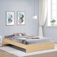 Tomato Home เตียงนอน 5ฟุต ZS queen bed เตียง5ฟุตไม้ | สวยดูดีเรียบง่าย ราคาประหยัด | แข็งแรง คุณภาพม