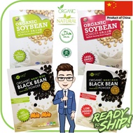 [HALAL] LOHAS(Eco Action) Organic Black/Soy Bean Powder 500gm no added sugar/less sugar 健康低糖无糖有机 豆奶/