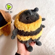 QIUJU Jelly Cat Albee Bee Toy, 20cm Soothing Sleep Plush Toy,  Soft Gift Kawaii Stuffed Toys Home De