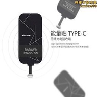 TYPE-C接口能量貼 手機充電貼片 QI標準無線充電接收端.