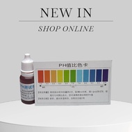 Solution to check pH, test alkalinity of water, purple litmus water to test pH quickly
