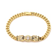 Vòng Tay Cuba Đính Đá Zircon Vàng Thật Dành Cho Nữ Vòng Tay Cá Heo Thời Trang Mới Của Australia Cros