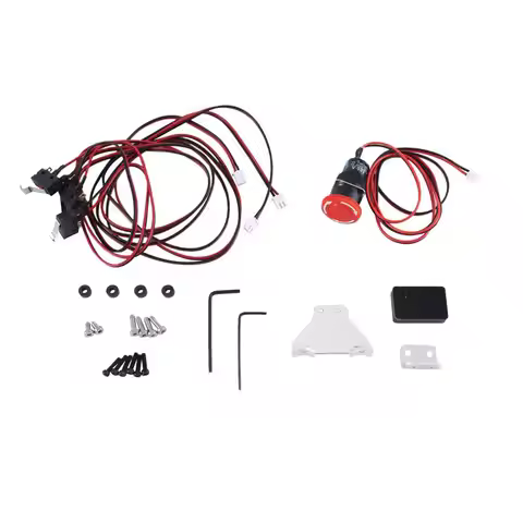 [B17B!】 2 Pin Limit Switch Emergency Stop Switch Part CNC Engraving Machine Accessories For 3018 PRO