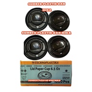 [ 50PCS ] NESTO Paper Cup Lid 6.5 OZ NESTO / Paper Coffee Cup Lid 6.5OZ