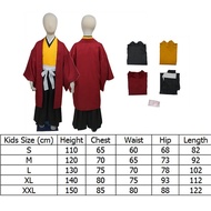 Tsugikuni Cos Yoriichi คอสเพลย์เครื่องแต่งกายอะนิเมะผู้ใหญ่กิโมโนสำหรับเด็กชุดคอสเพลย์หญิงสไตล์เซ็กซ