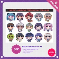 THE HUNDRED LINE LAST DEFENSE ACADEMY || Sticker Sheet || Yyuuraii