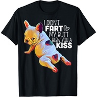 Hipster Cool O-Neck Short Sleeve French Bulldog Shirt T-Shirt