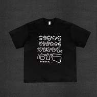 Hahahaha Text Fun Pure Cotton Creative All-Match Short-Sleeved t-Shirt Half-Sleeved Unisex Top