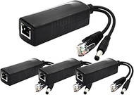 ANVISION 4-Pack 12V DC Output Active PoE Splitter Adapter, IEEE 802.3af, 10/100Mbps, for IP Camera A